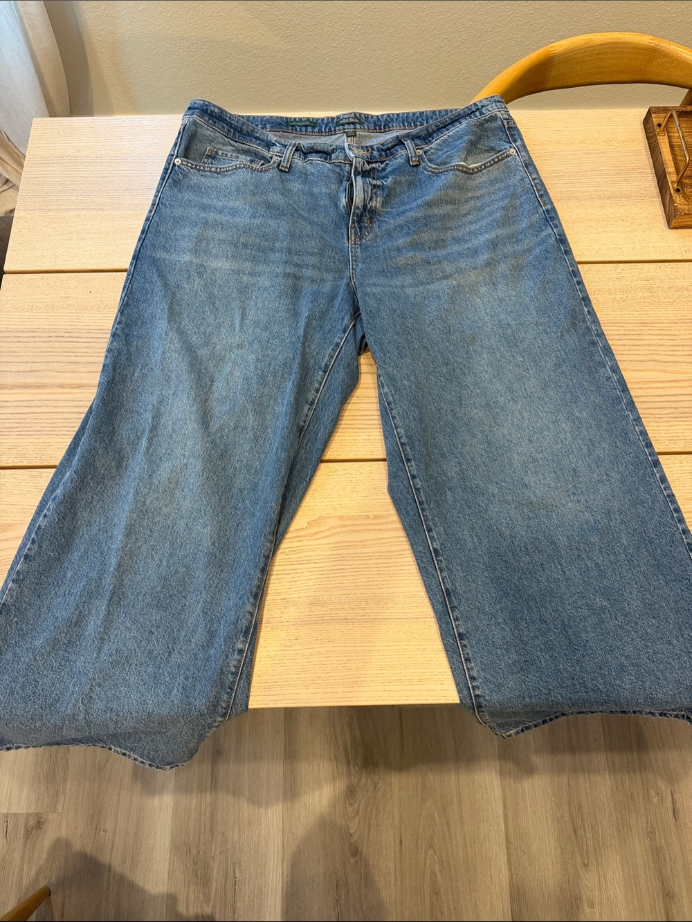 wild fable Light Blue Wide-Leg Jeans